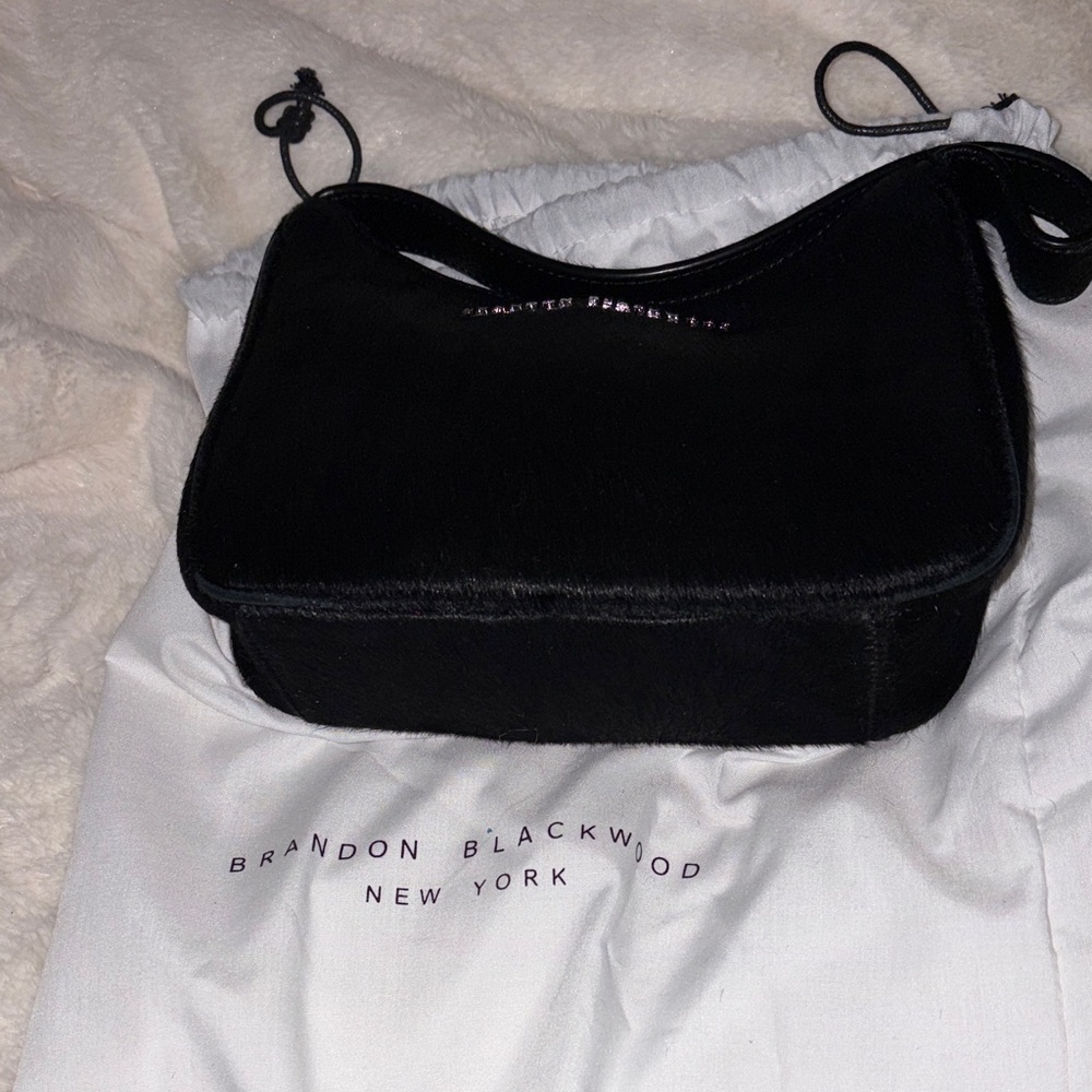 Brandon Blackwood Elegant Black Shoulder Bag